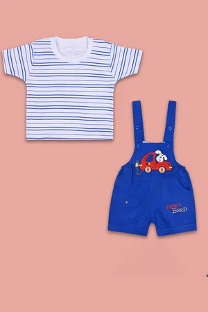 Wish Karo Boys T-shirt with Dungarees