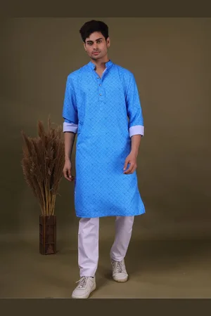 SHIWAM ETHNIX Ethnic Motifs Printed Regular Kurta with Pyjamas