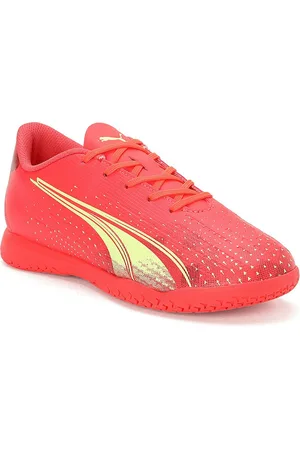 PUMA Kids Coral Ultra Play IT Football Non-Marking Sports Shoes
