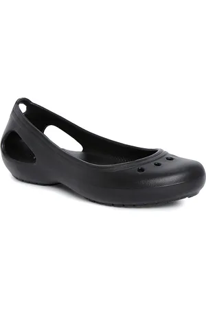 Crocs Women Black Solid Ballerinas