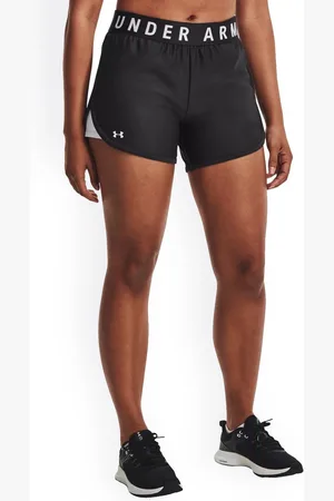 Under Armour Women Loose Fit Mid-Rise Training or Gym Sports Shorts