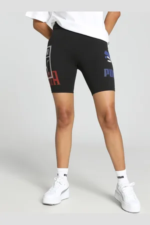 PUMA CLASSICS GEN. 7 Women Printed High-Rise Sports Shorts