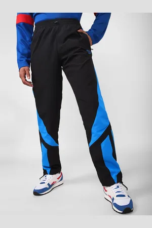 Reebok Men's Track Pants Navy Blue Mesh Lined Lightweight Pockets Size  Large | eBay