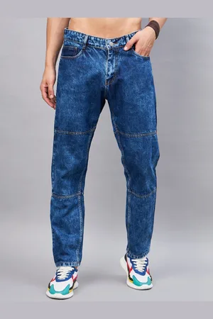 Studio Nexx Men Relaxed Fit Light Fade Pure Cotton Jeans