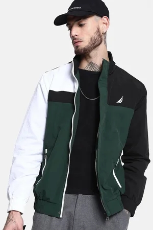 Nautica Men Colourblocked Tailored Jacket