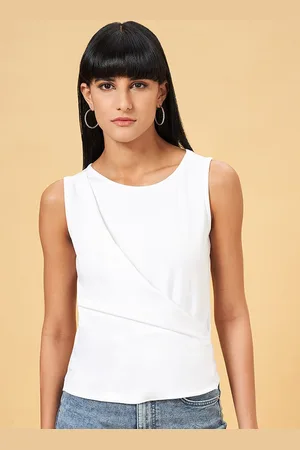 Pantaloons Sleeveless Cotton Top