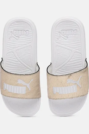 PUMA Unisex Printed Cool Cat 2.0 Metallic Shine Sliders