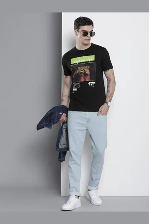 Buy Grey Tshirts for Men by The Indian Garage Co Online