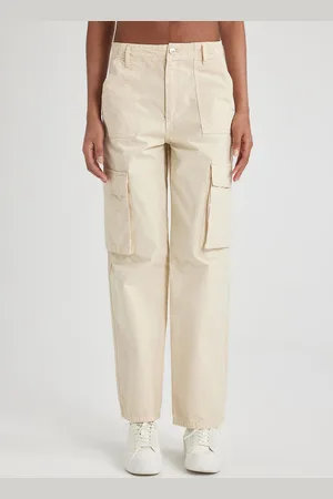DeFacto Women Mid Rise Cargo Trousers