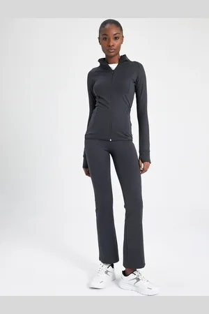 DeFacto Women Mid-Rise Bootcut Trousers