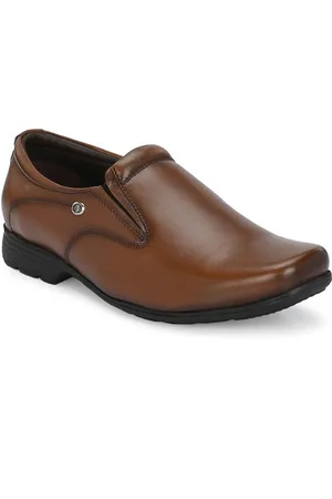 Hitz Men Leather Formal Slip-On Shoes