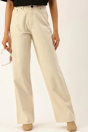 Bene Kleed Women Relaxed Fit Mid-Rise Clean Look Cotton Jeans