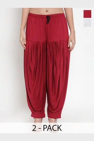 Jinfo Women Pack Of 2 Loose Fit Patiala