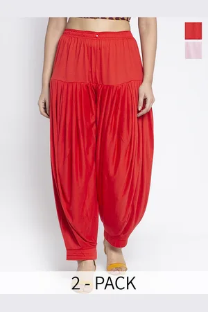 Jinfo Women Pack Of 2 Loose Fit Patiala