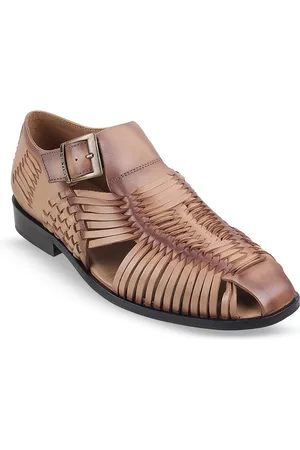 Metro Men Leather Fisherman Sandals