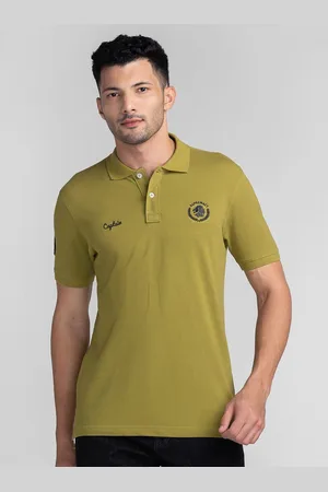 Giordano Polo Collar Cotton Slim Fit T-shirt