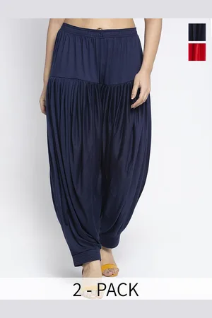 Jinfo Women Pack Of 2 Loose Fit Patiala