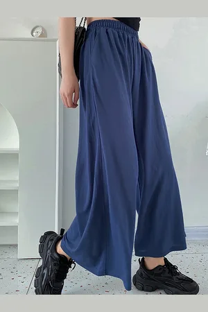 LULU & SKY Women High-Rise Parallel Trousers