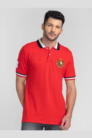 Giordano Polo Collar Cotton Slim Fit T-shirt