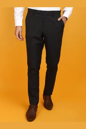 V-Mart Men Slim Fit Mid-Rise Formal Trousers