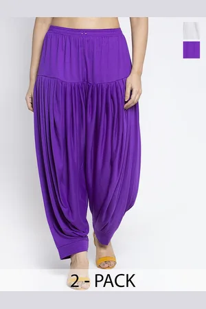 Jinfo Women Pack Of 2 Loose Fit Patiala
