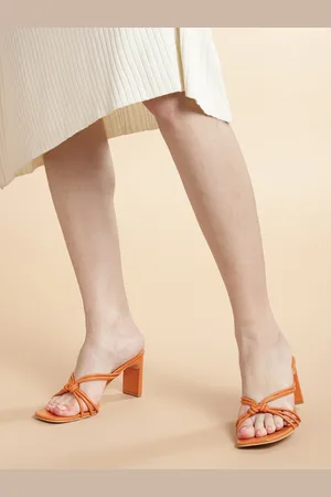 Nautica Strappy Knot Detail Block Heels