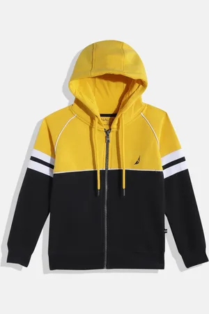 Nautica Boys Colourblocked Hooded Sweatshirt