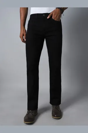High Star Men Bootcut Mid-Rise Clean Look Stretchable Jeans