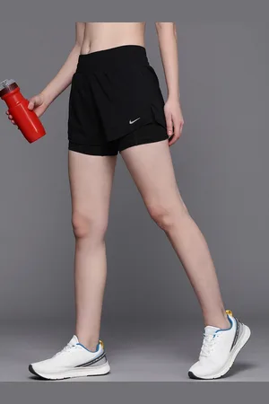 Nike Women One Dri-Fit MR 3IN 2N1 Loose Fit Running Shorts