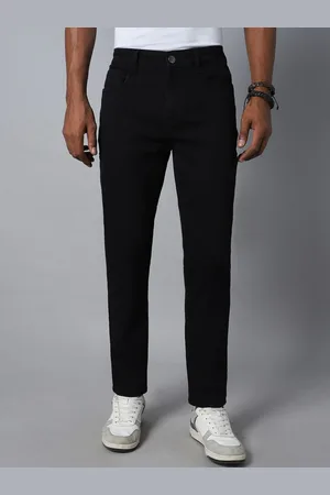 High Star Men Tapered Fit Mid-Rise Clean Look Stretchable Jeans