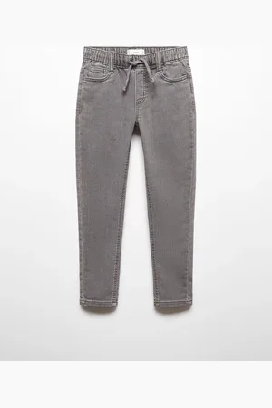 MANGO Boys Mid-Rise Stretchable Jeans