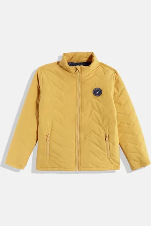 Nautica Boys Mock Collar Padded Jacket