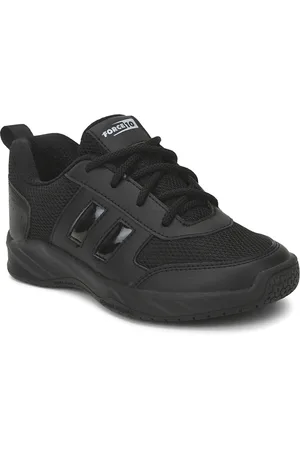Liberty Kids SKOLGAME-L Textured Lace-Up Uniform School Shoes