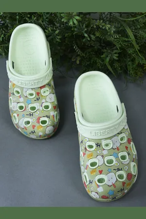 Liberty Kids Conversational Printed Clogs