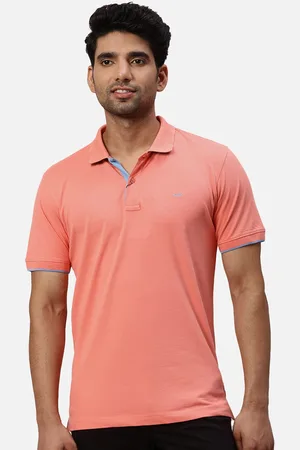 ColorPlus Cotton Polo Collar Short Sleeves Regular Fit Pockets T-shirt