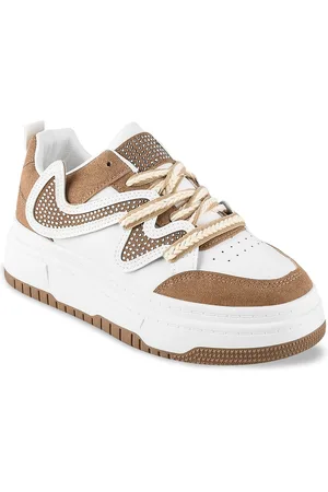 THE WHITE POLE Women Colourblocked Lightweight Sneakers