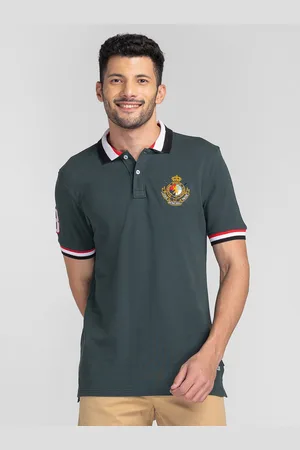 Giordano Polo Collar Slim Fit Cotton T-shirt