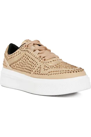 London Rag Women Embellished Chunky Sole Sneakers