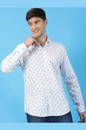 Mast & Harbour Spread Collar Long Sleeves Floral Print Classic Slim Fit Casual Shirt