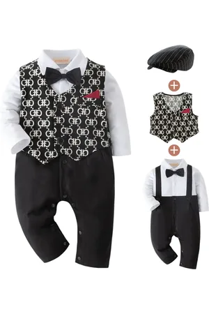 Stylecast Boys Printed Single-Breasted Five-Piece Suit