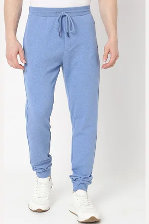 SPYKAR Men Cotton Mid-Rise Joggers