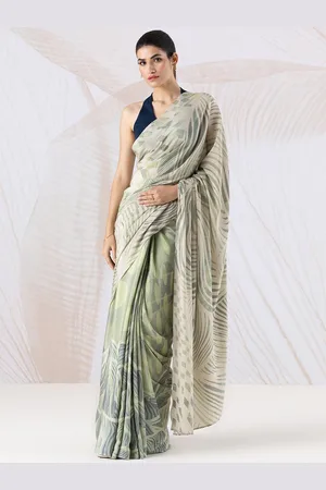 Liva Geometric Printed Saree