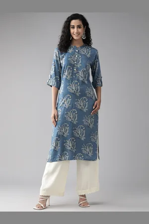 Cayman Women Ethnic Motifs Printed Straight Kurta