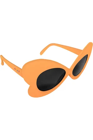 Spiky Kids Butterfly Sunglasses with UV Protected Lens 1673_org_blk