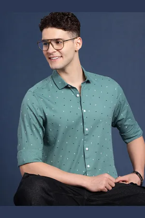 Mast & Harbour Men Geometric Printed Casual Shirt