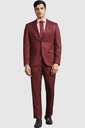 Blackberrys Slim-Fit Single-Breasted Blazer & Trousers Two-Piece Formal Suit