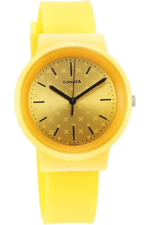 Sonata Women Round Shaped Analogue Watch 87048PP03W