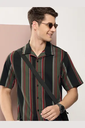 HARVARD Men Pure Cotton Striped Casual Shirt