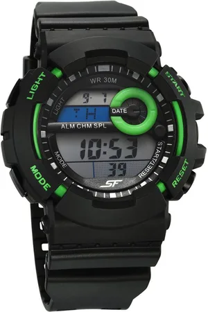 Sonata Men Textured Straps Digital Automatic Watch 77130PP04W