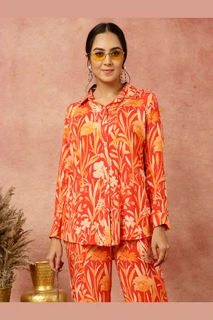 Jaipur Floral Printed Shirt With Trousers